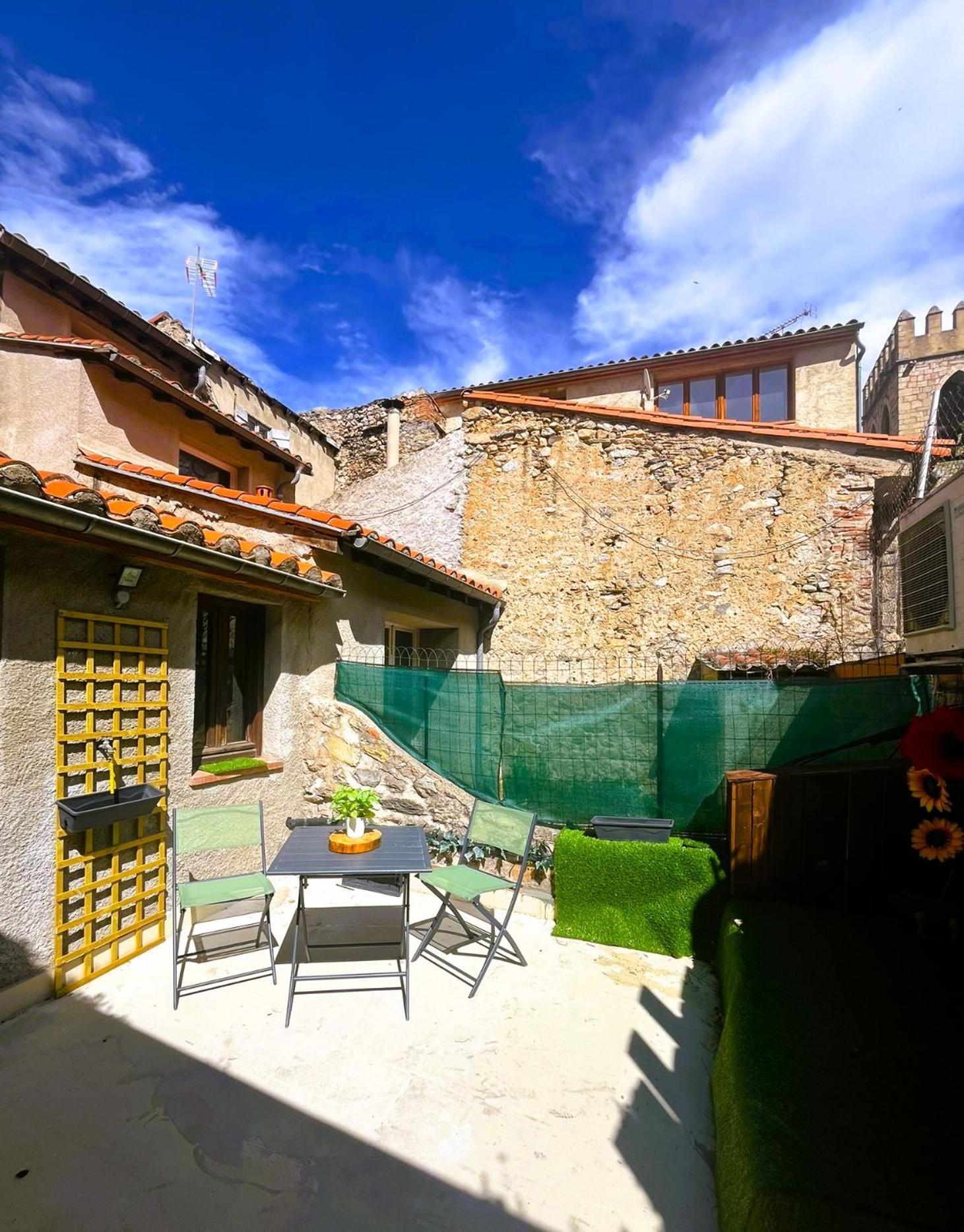Au Pied Des Remparts 10 Rue Saint Jean Appartement Villefranche-de-Conflent Buitenkant foto